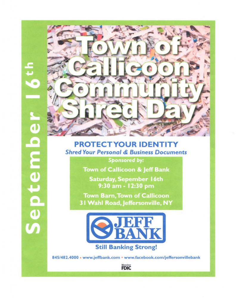 Shred Day Flyer
